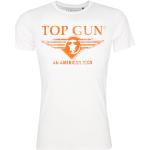 T-shirts Top Gun blancs en coton Top Gun Taille XXL look fashion pour femme 