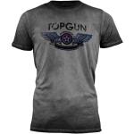 T-shirts Top Gun noirs en jersey Top Gun Taille S look fashion pour homme en promo 