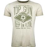 T-shirts fashion Top Gun verts en jersey Top Gun Taille S look fashion pour femme 