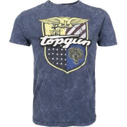 Top Gun Insignia, t-shirt S Bleu Foncé Bleu Foncé