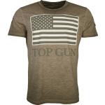T-shirts Top Gun marron Top Gun Taille M look fashion pour femme 