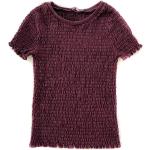 T-shirts violet foncé petite look fashion pour femme 