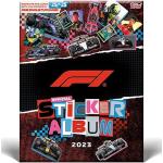 Topps Formula 1 Stickers 2023 - Set complet d'autocollants et d'albums (contient un album de 40 pages et les 156 autocollants)