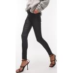Jeans taille haute Topshop noirs stretch W32 L32 pour femme en promo 