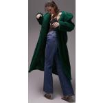 Manteaux Topshop verts à motif moutons à capuche à capuche Taille XXS look casual pour femme en promo 