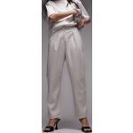 Pantalons carotte Topshop blancs en cuir synthétique Taille XXS pour femme en promo 
