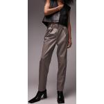 Pantalons carotte Topshop en cuir synthétique Taille S pour femme en promo 