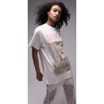 T-shirts à imprimés Topshop blancs Nirvana Taille XS pour femme en promo 