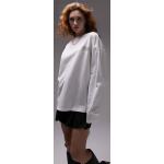 T-shirts à imprimés Topshop blancs Nirvana Taille S look casual pour femme en promo 