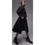 Trench coats Topshop noirs délavés Taille M pour femme 