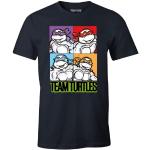 TORTUES NINJA METMNTDTS024 T-Shirt, Navy, S Homme