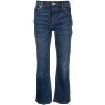 Jeans évasés de créateur Tory Burch bleus Taille 3 XL pour femme 