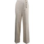 Pantalons de créateur Tory Burch beiges Taille XL look fashion pour femme 