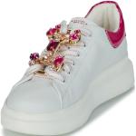Tosca Blu Sneaker SS2402 Blanc Accessoire Bijou Fuxia N40, Blanc, 40 EU