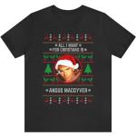 Tout Ce Que Je Veux Pour Noël, C'est Un T-Shirt Angus Mcgyver