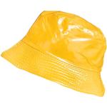 Chapeaux bob Toutacoo jaunes en vinyle Taille M look fashion pour femme 