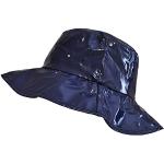 TOUTACOO, Chapeau de Pluie, Capeline Femme en Vinyle - Couleur Bleu