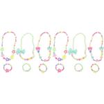 Bracelets en plastique à perles fantaisie look fashion pour enfant 
