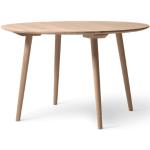 Tables rondes &Tradition marron enduites diamètre 60 cm modernes 