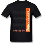 Trainspotting Choose Life Choose Your Future Men's Basic Short Sleeve T-Shirt Black L