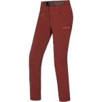Pantalons de randonnée Trangoworld rouges avec ceinture respirants Taille S look fashion pour femme en promo 