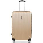 TRAVEL ONE Valise ABS 76CM Grande Taille (Champagne)