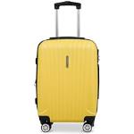 TRAVEL ONE Valise ABS Taille Cabine (Jaune)