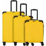 Valises rigides Travelite jaunes pour femme en promo 