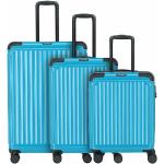Valises rigides Travelite bleues pour femme en promo 
