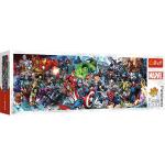 Puzzles panoramiques Trefl The Avengers 1.000 pièces plus de 12 ans 
