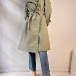 Trench coats verts pour femme 