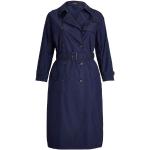 Trench coats de créateur Ralph Lauren bleu marine en coton mélangé Taille 3 XL pour femme 