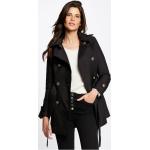 Manteaux Morgan noirs à capuche à manches longues Taille S look fashion pour femme 