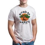 Trend Creators Miyagi Do Karate Kid Inspired T-Shirt Blanc pour Les Hommes Size S