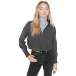 Pulls col montant Trendyol gris anthracite Taille S look casual pour femme 
