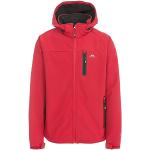 Vestes de randonnée Trespass rouges en shoftshell imperméables coupe-vents Taille XL look fashion pour homme 