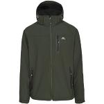 Vestes de randonnée Trespass vert olive en shoftshell imperméables coupe-vents Taille XXL look fashion pour homme 