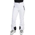 Pantalons de randonnée Trespass blancs en shoftshell imperméables coupe-vents Taille XXS look fashion pour femme 