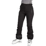 Pantalons de randonnée Trespass noirs en shoftshell imperméables coupe-vents Taille M look fashion pour femme 