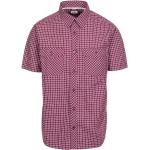 Chemises Trespass violettes à manches courtes à manches courtes Taille S classiques pour homme 