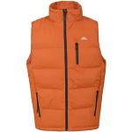 Gilets zippés Trespass orange en polyester sans manches Taille XXS look fashion pour homme en promo 