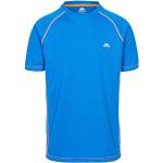 T-shirts de sport Trespass bleues claires à manches longues à col rond Taille XS look fashion pour homme 