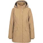 Manteaux Trespass marron en polyester à capuche imperméables coupe-vents respirants à capuche Taille XXS pour femme 