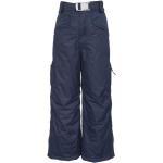 Pantalons de ski Trespass bleus enfant imperméables coupe-vents 
