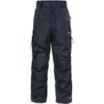Pantalons de ski Trespass noirs en polyester imperméables coupe-vents pour homme 