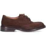 Chaussures casual Tricker's marron en daim à lacets Pointure 41,5 look casual pour homme 