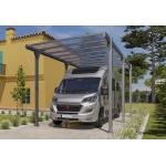 Carports  Trigano gris en aluminium camping car plus de 20m² 