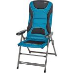 Trigano - Chaise de camping - Fauteuil Matelasse Electra en Aluminium - Bleu