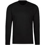 T-shirts Trigema noirs en jersey à manches longues à manches longues à col rond Taille XS look fashion pour femme 