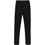 Pantalons de pyjama Trigema noirs en coton Taille M look fashion pour femme 
